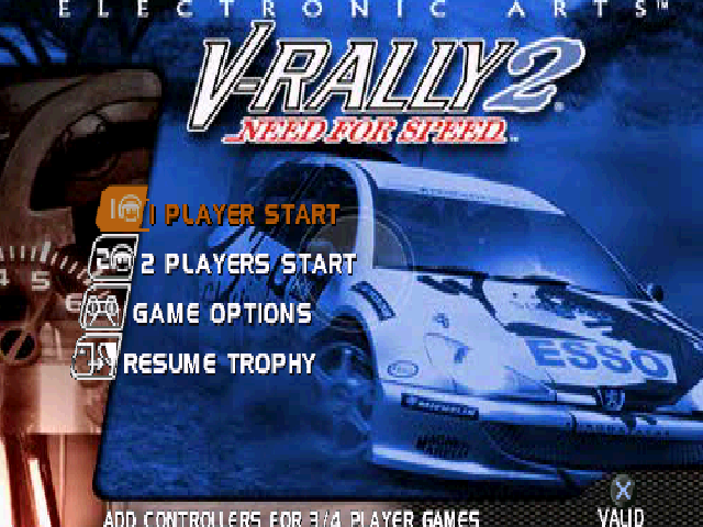 Need for Speed - V-Rally ROM (ISO) Download for Sony Playstation